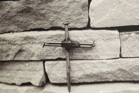 Cross of nailsの写真素材