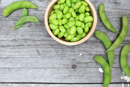 Green peasの写真素材