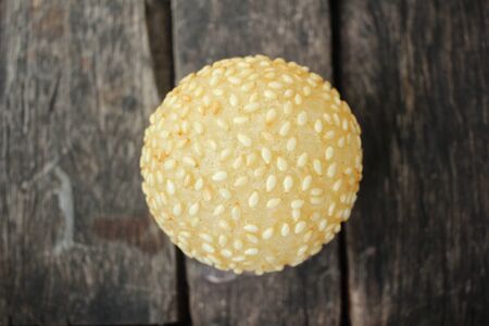 Sesame dessert chinese foodの写真素材