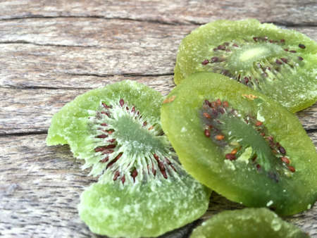 Dried kiwi fruitの写真素材