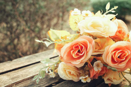 Vintage rosesの写真素材