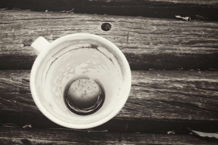 Stain of coffeeの写真素材