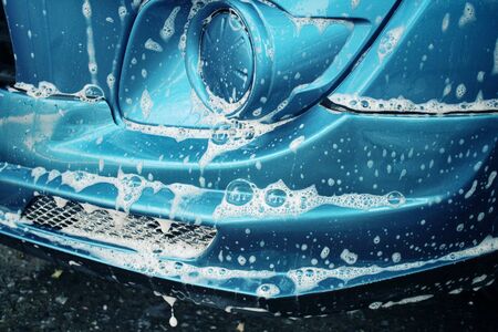 Washing carの写真素材