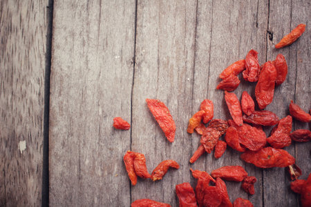 Dried goji berries