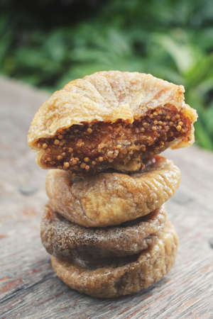Dried figsの写真素材