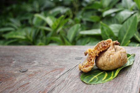 Dried figsの写真素材