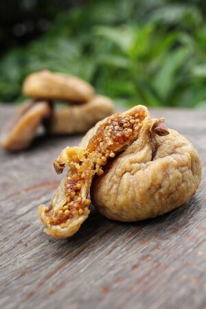 Dried figsの写真素材