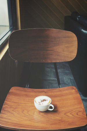 Coffee with chairの写真素材