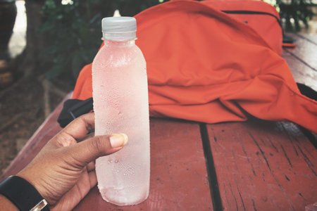 Water bottle with sports bag