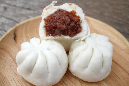 Chinese bun - dim sumの写真素材