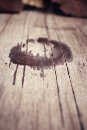 Stain of waterの写真素材