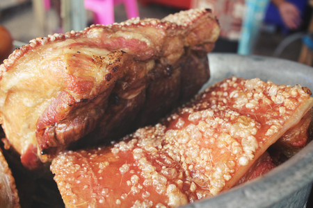 Fried pork chinese foodの写真素材