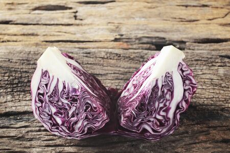 Red cabbageの写真素材