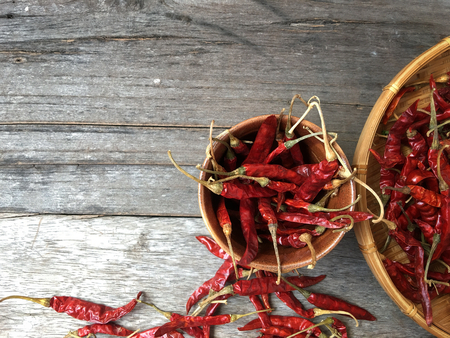Dried chiliの写真素材