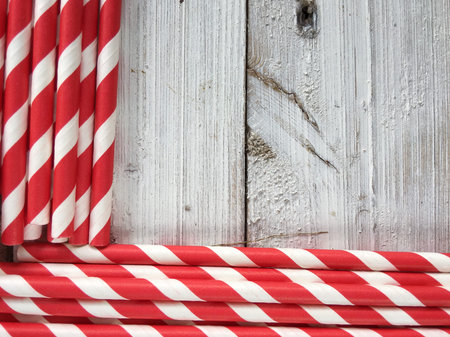 Drinking strawsの写真素材