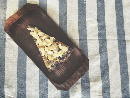 Chocolate brownies cakeの写真素材