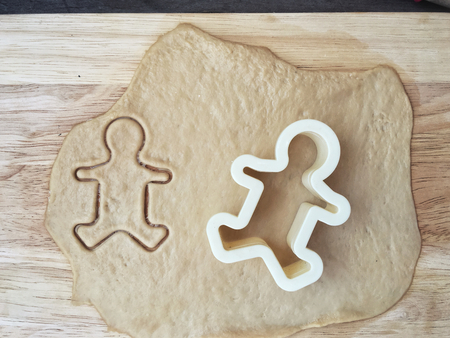 Gingerbread doughの写真素材