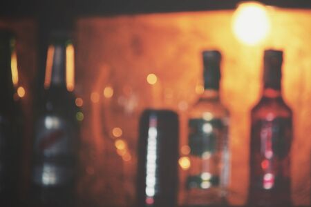 Blurred of barの写真素材