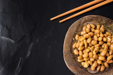 Natto japanese foodの写真素材