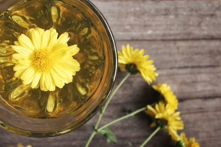 Chamomile teaの写真素材