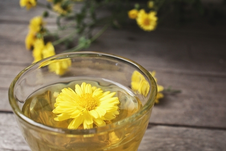 Chamomile teaの写真素材