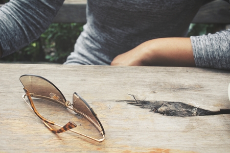 Sun glassesの写真素材