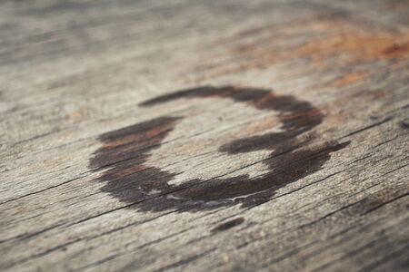 Stain of waterの写真素材