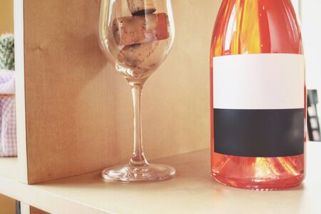 Wine corksの写真素材