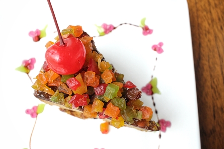 Fruit cakeの写真素材