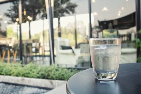 Water drinkの写真素材