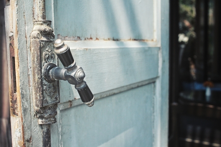Vintage doorの写真素材