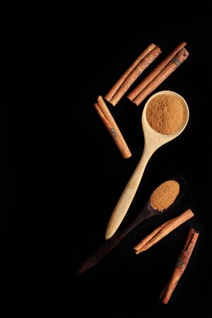 Cinnamon powderの写真素材
