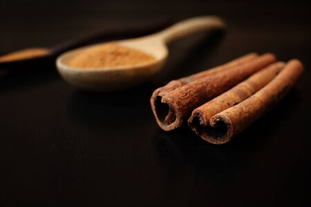 Cinnamon powderの写真素材