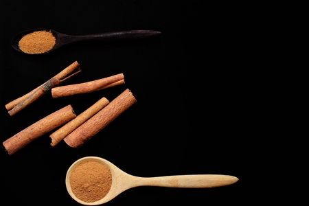 Cinnamon powderの写真素材