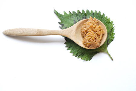 Miso paste isolated