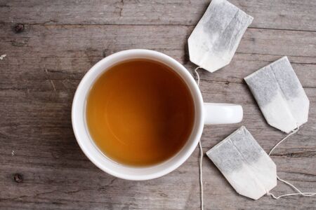 Tea bagの写真素材