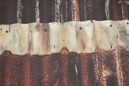 Old zinc backgroundの写真素材