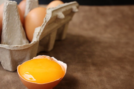 Eggs in box