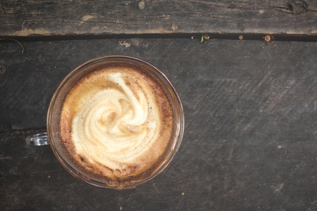 Coffee with milkの写真素材