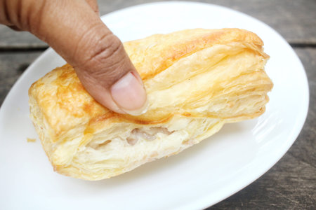 Puff pastryの写真素材