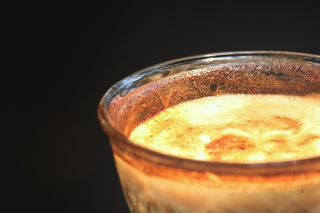 Coffee with milkの写真素材