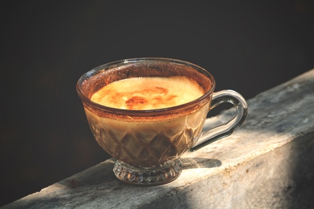 Coffee with milkの写真素材