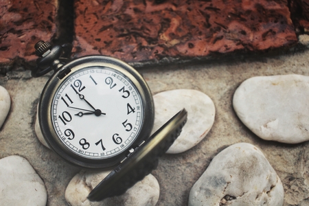 Vintage watch pocketの写真素材