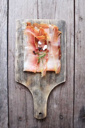 Bacon slicesの写真素材