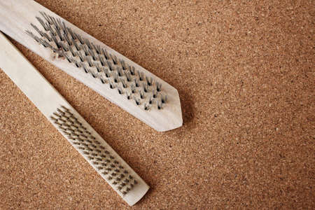 Brushed steelの写真素材