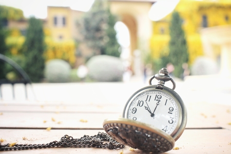 Vintage watch pocketの写真素材