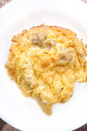 Rice with egg friedの写真素材