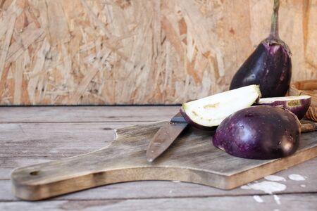 Eggplant purpleの写真素材