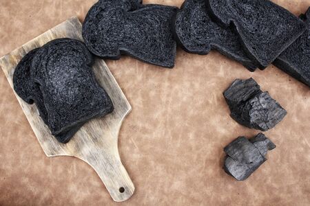 Black breadの写真素材
