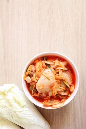 Kimchi korean foodの写真素材